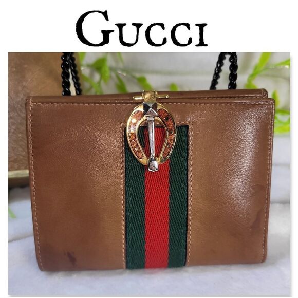 Authentic Gucci Wallet Vintage & Rare in original box - Picture 1 of 17